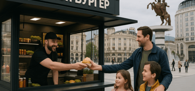 Отвaрање на сендвичара (fast food) во Скопје – Целосно упатство